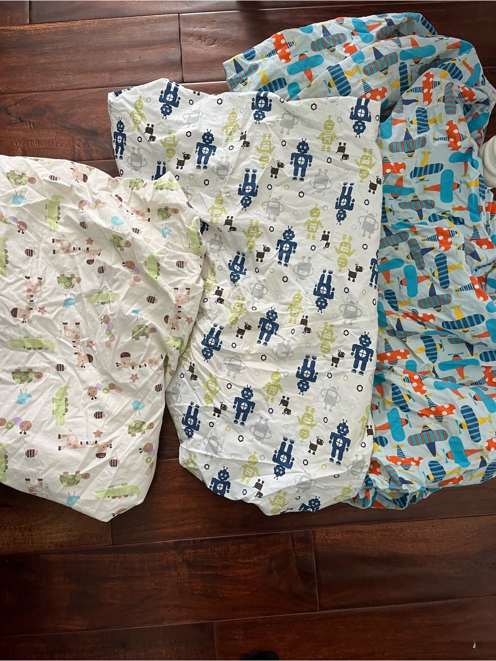 Boys crib sheets